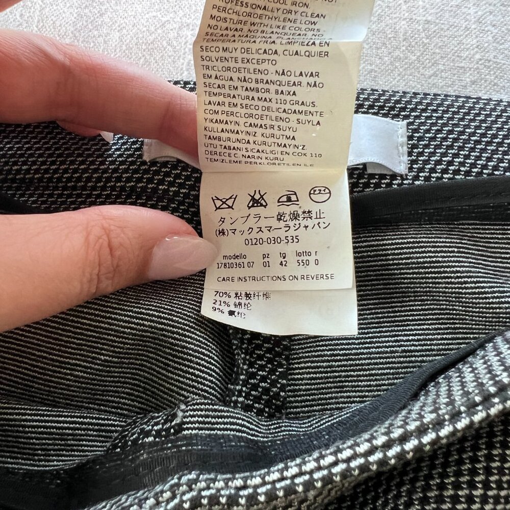 Vintage Women's Max Mara Split Front printed Leggings - Picture 5 of 8